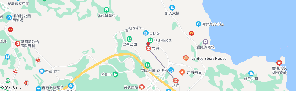 香港寶林總站_巴士站地圖_香港巴士_妙搜巴士搜尋2024