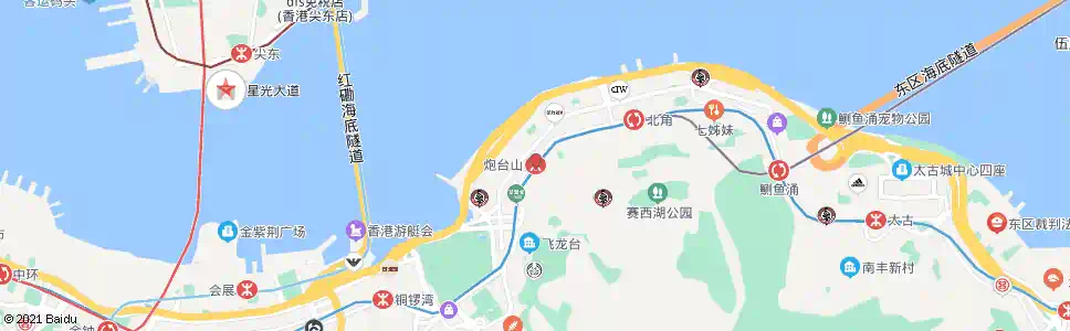 香港炮台山鐵路站_巴士站地圖_香港巴士_妙搜巴士搜尋2024