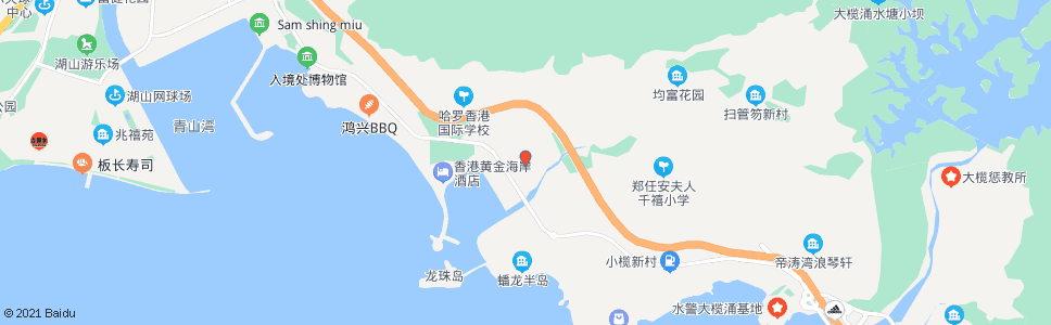 香港愛琴海岸_巴士站地圖_香港巴士_妙搜巴士搜尋2024