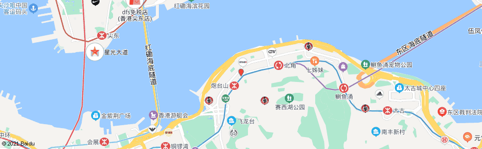香港電廠街_巴士站地圖_香港巴士_妙搜巴士搜尋2024