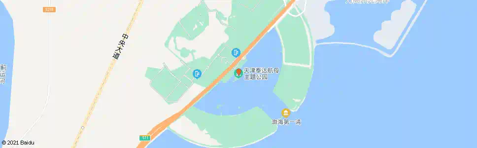 天津航母公园_公交站地图_天津公交_妙搜公交查询2024