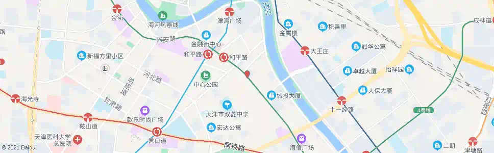 天津大同道_公交站地图_天津公交_妙搜公交查询2024