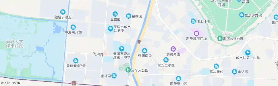 天津全红桥_公交站地图_天津公交_妙搜公交查询2024