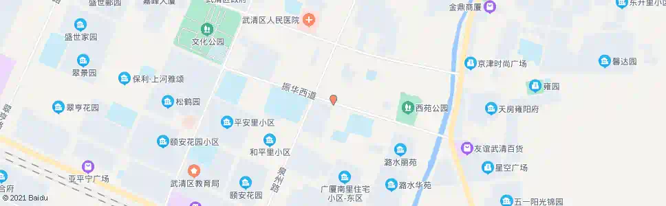 天津泉州路市场南门_公交站地图_天津公交_妙搜公交查询2024