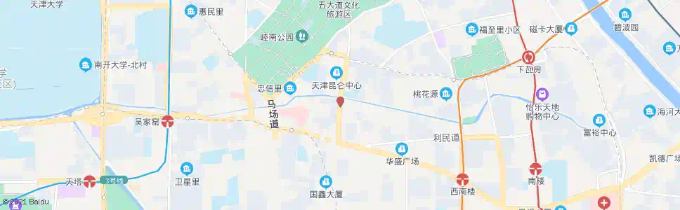 天津绍兴道_公交站地图_天津公交_妙搜公交查询2024