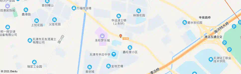 天津中辛庄_公交站地图_天津公交_妙搜公交查询2024