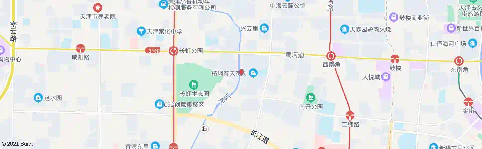 天津天香水畔_公交站地图_天津公交_妙搜公交查询2024