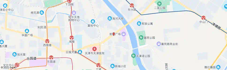 天津光华桥_公交站地图_天津公交_妙搜公交查询2024