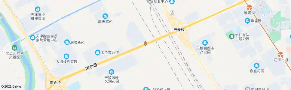 天津辰泰桥_公交站地图_天津公交_妙搜公交查询2024