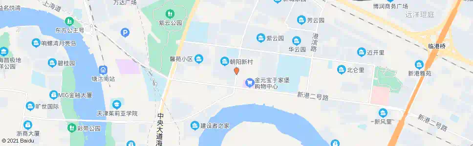 天津春风里_公交站地图_天津公交_妙搜公交查询2024