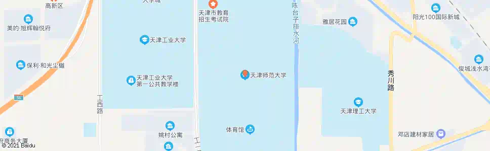 天津师范学校_公交站地图_天津公交_妙搜公交查询2024