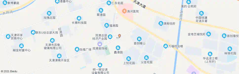 天津梨双路鑫港园_公交站地图_天津公交_妙搜公交查询2024