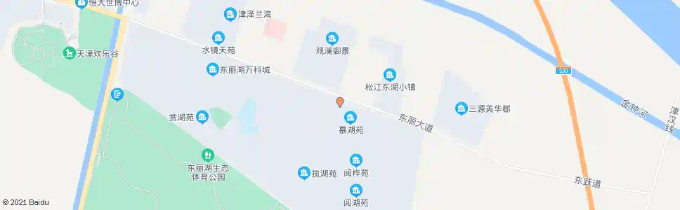 天津东丽湖公交站_公交站地图_天津公交_妙搜公交查询2024