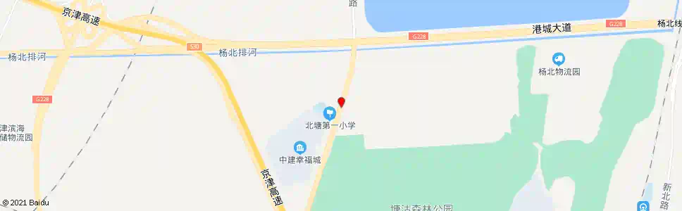 天津中建幸福城_公交站地图_天津公交_妙搜公交查询2024