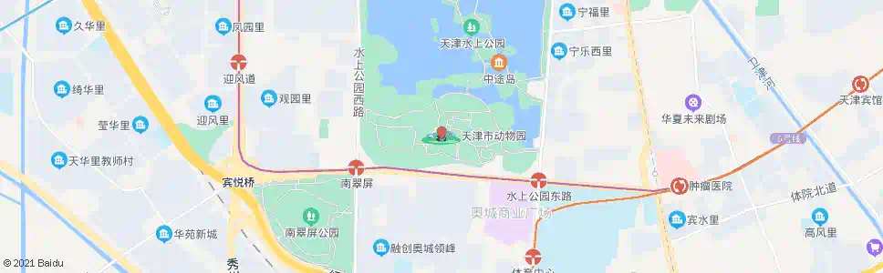 天津动物园公交站_公交站地图_天津公交_妙搜公交查询2024