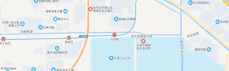 天津地铁九棵树站_公交站地图_天津公交_妙搜公交查询2024