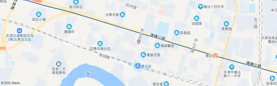 天津赵家地_公交站地图_天津公交_妙搜公交查询2024