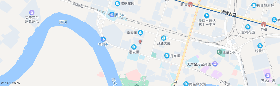 天津工人新村(营口道)_公交站地图_天津公交_妙搜公交查询2024