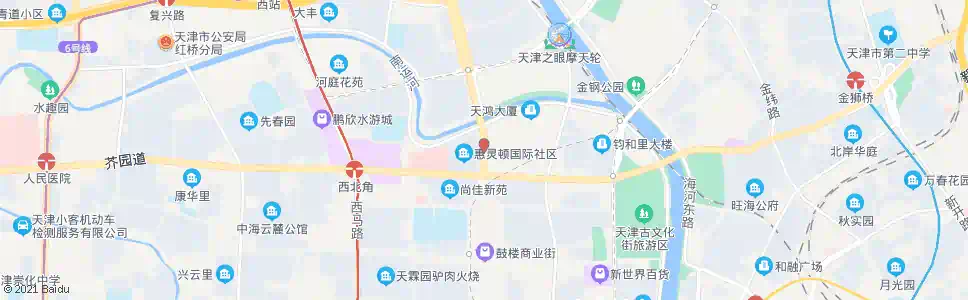 天津估衣街_公交站地图_天津公交_妙搜公交查询2024