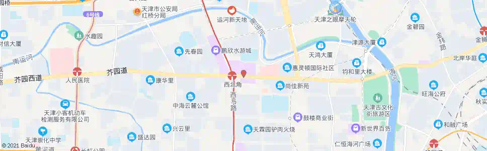 天津北门(北马路)_公交站地图_天津公交_妙搜公交查询2024