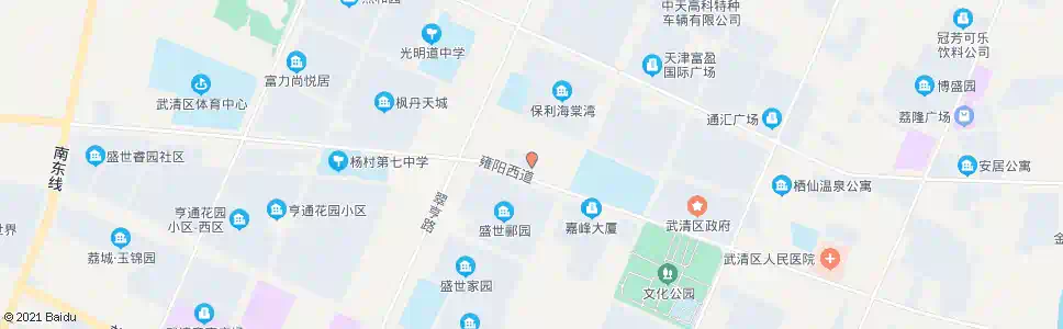 天津武清法院(雍阳西道)_公交站地图_天津公交_妙搜公交查询2024