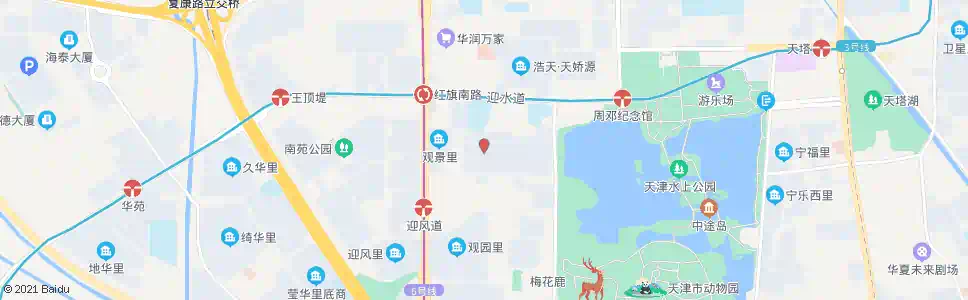 天津市委党校_公交站地图_天津公交_妙搜公交查询2024