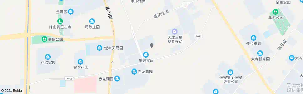 天津三号公寓_公交站地图_天津公交_妙搜公交查询2024