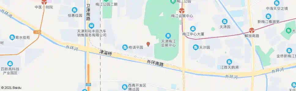 天津悦波路_公交站地图_天津公交_妙搜公交查询2024