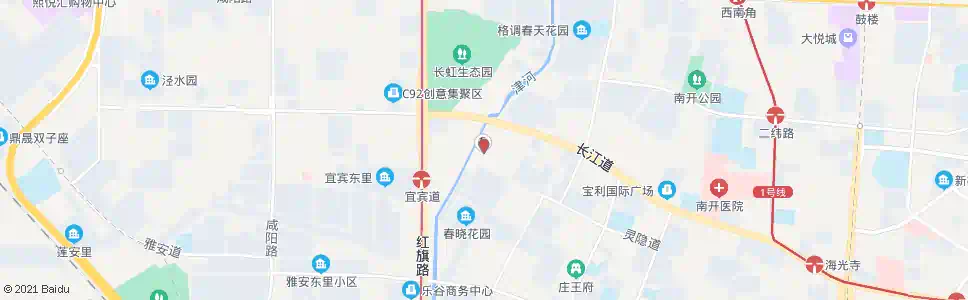 天津灵隐道_公交站地图_天津公交_妙搜公交查询2024