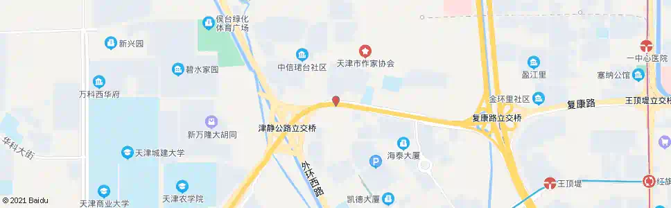 天津侯台村_公交站地图_天津公交_妙搜公交查询2024