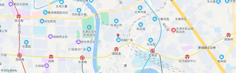 天津新货场_公交站地图_天津公交_妙搜公交查询2024