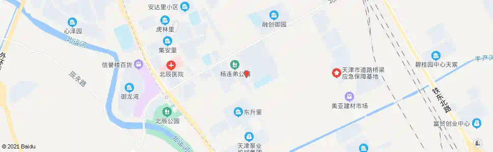 天津果园北道_公交站地图_天津公交_妙搜公交查询2024