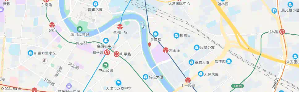 天津海河东路六经路_公交站地图_天津公交_妙搜公交查询2024