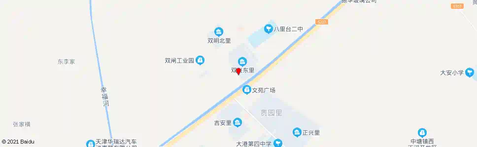 天津双闸中心小学_公交站地图_天津公交_妙搜公交查询2024