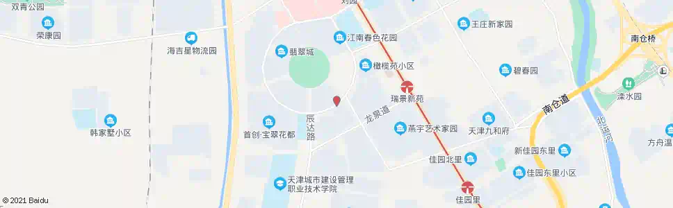 天津枫叶苑_公交站地图_天津公交_妙搜公交查询2024