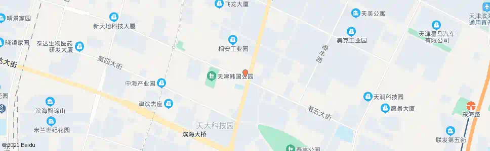 天津开泰科技园_公交站地图_天津公交_妙搜公交查询2024