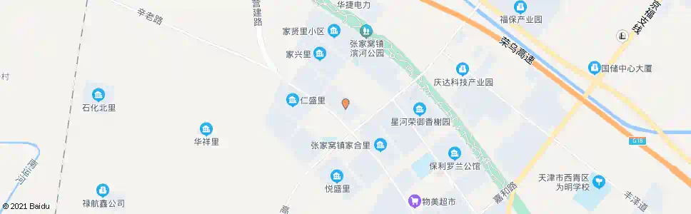 天津吉庆道_公交站地图_天津公交_妙搜公交查询2024