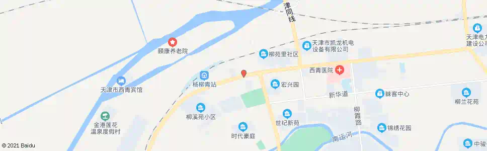 天津西青区政府_公交站地图_天津公交_妙搜公交查询2024