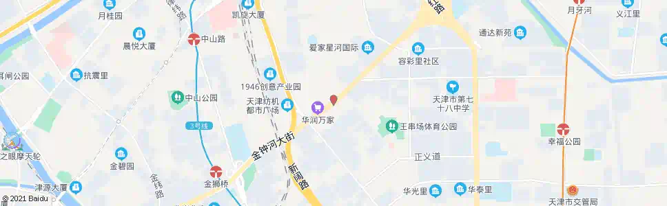 天津开云大厦_公交站地图_天津公交_妙搜公交查询2024