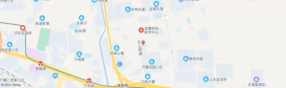 天津万新公寓_公交站地图_天津公交_妙搜公交查询2024