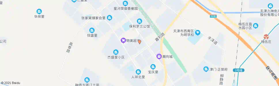 天津翠景园小区_公交站地图_天津公交_妙搜公交查询2024