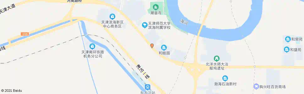 天津和谐园_公交站地图_天津公交_妙搜公交查询2024