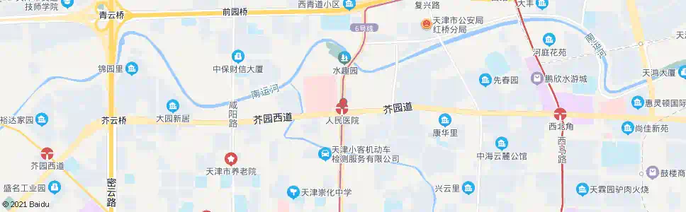 天津小站红旗路_公交站地图_天津公交_妙搜公交查询2024