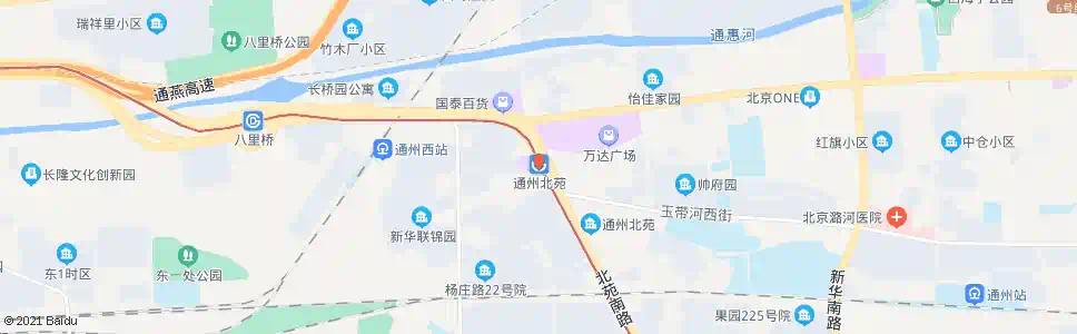 天津地铁通州北苑站_公交站地图_天津公交_妙搜公交查询2024