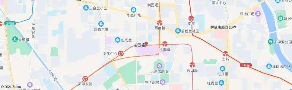 天津越秀路_公交站地图_天津公交_妙搜公交查询2024