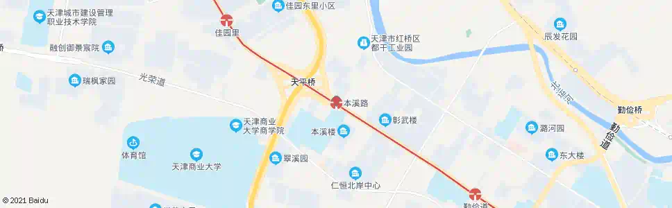 天津本溪路公交站_公交站地图_天津公交_妙搜公交查询2024