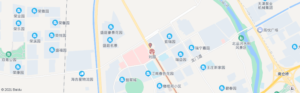 天津刘园公交站_公交站地图_天津公交_妙搜公交查询2024