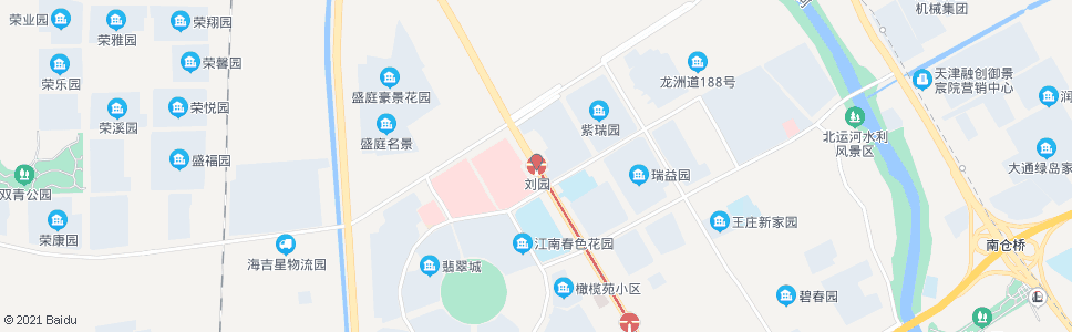 天津刘园地铁站_公交站地图_天津公交_妙搜公交查询2024
