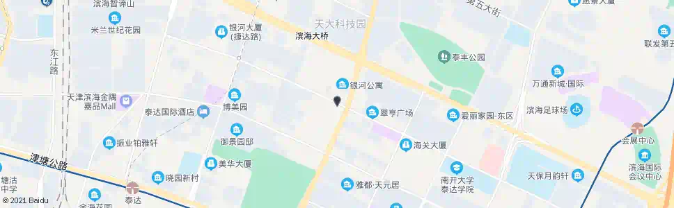 天津南海路_公交站地图_天津公交_妙搜公交查询2024