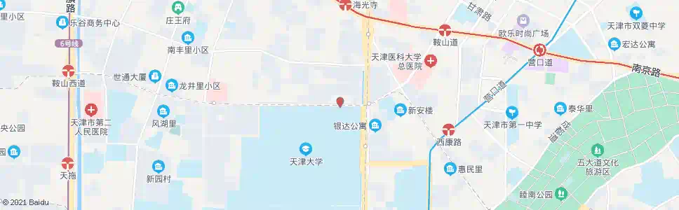 天津天大宿舍_公交站地图_天津公交_妙搜公交查询2024